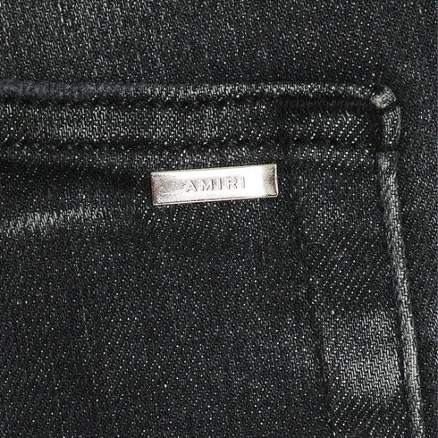 Amiri Mx1 Leather Storm Grey Jeans Pf23Mds045 516 - Style Centre Wholesale